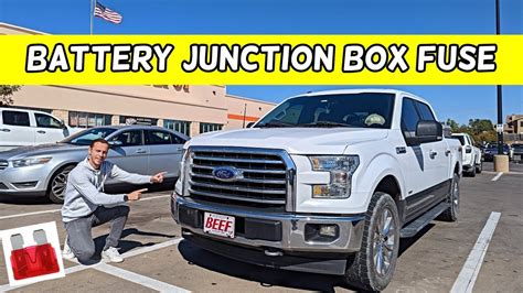 ford battery junction box part number|ford f150 battery junction box.